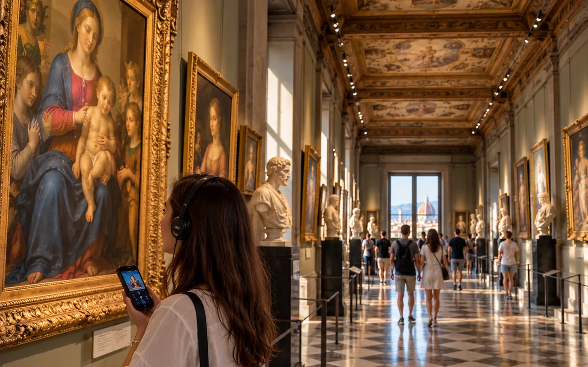 Galería de los Uffizi: Entrada + Audioguía