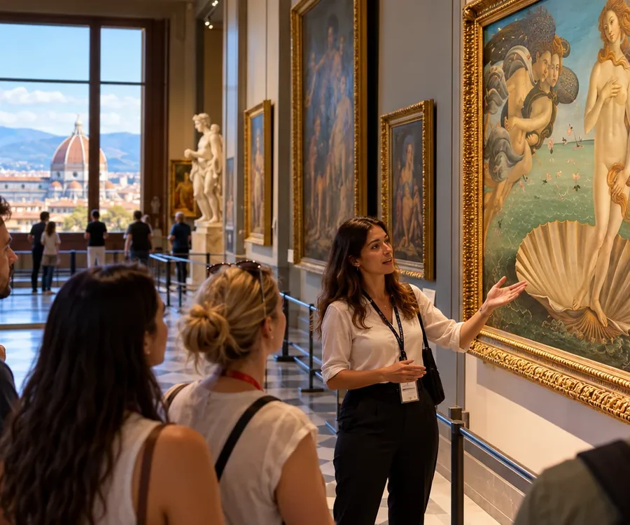 As salas de Botticelli