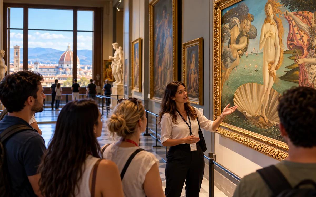 Galería de los Uffizi: Entrada + Visita guiada